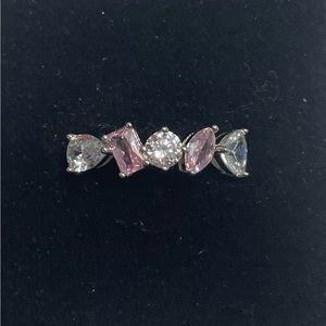 925 Sterling Silver CZ Stone Ring